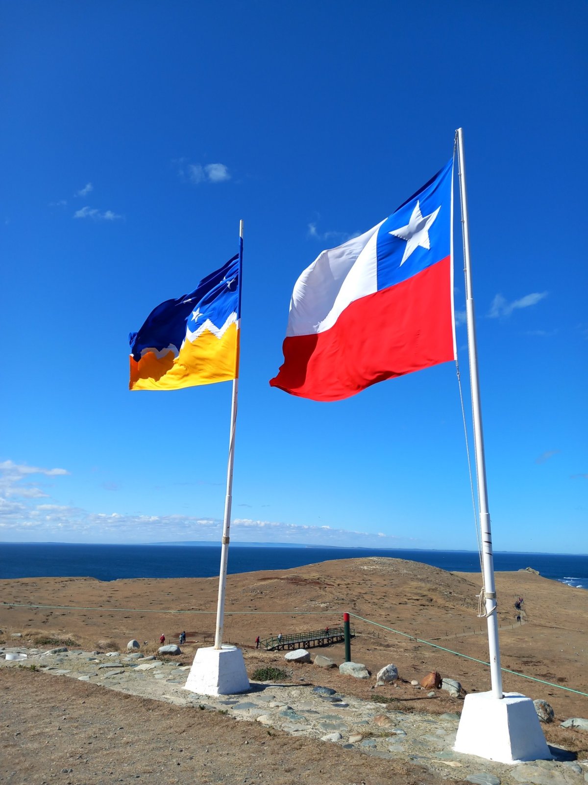 Vlajka Chile a Patagonie