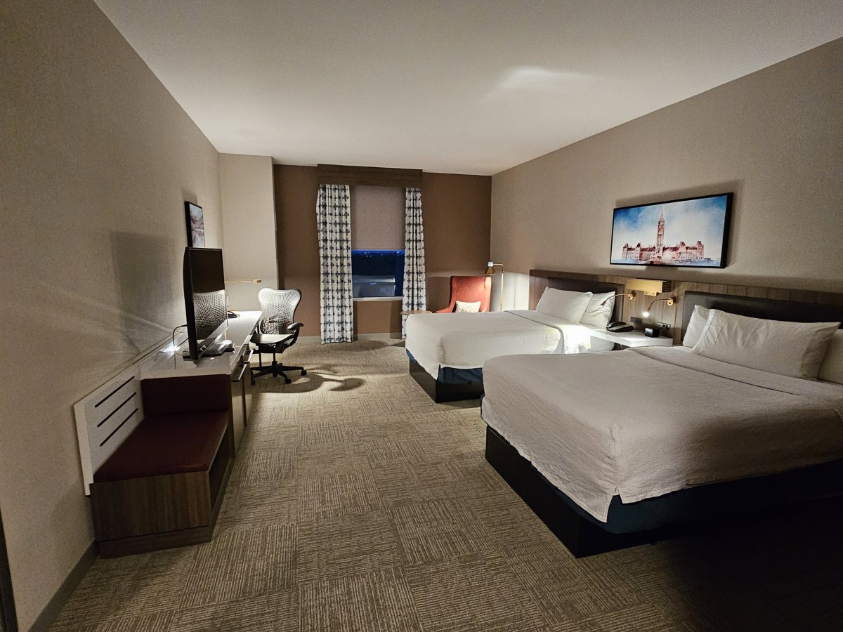 Hilton Garden Inn, pokoj