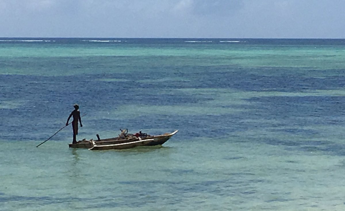 Rybář na Makunduchi