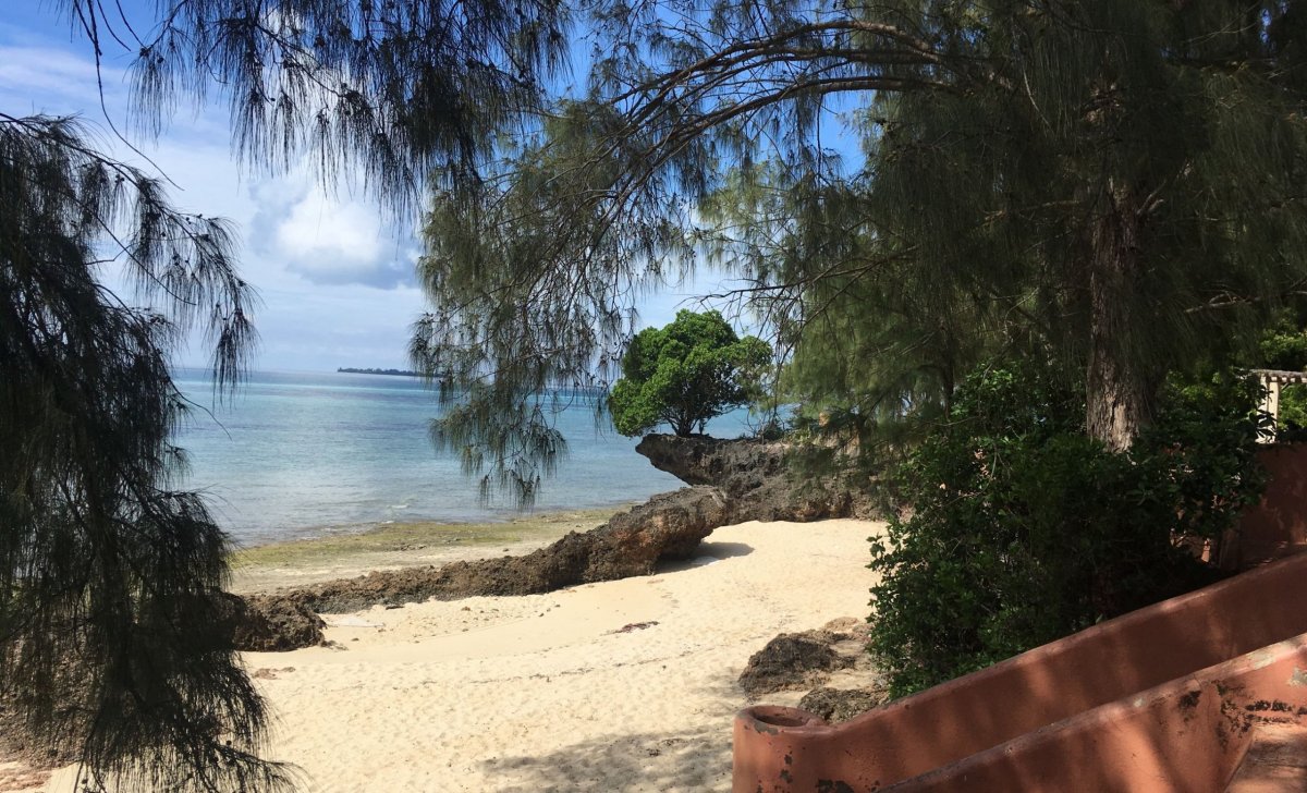 pláž Prison Island