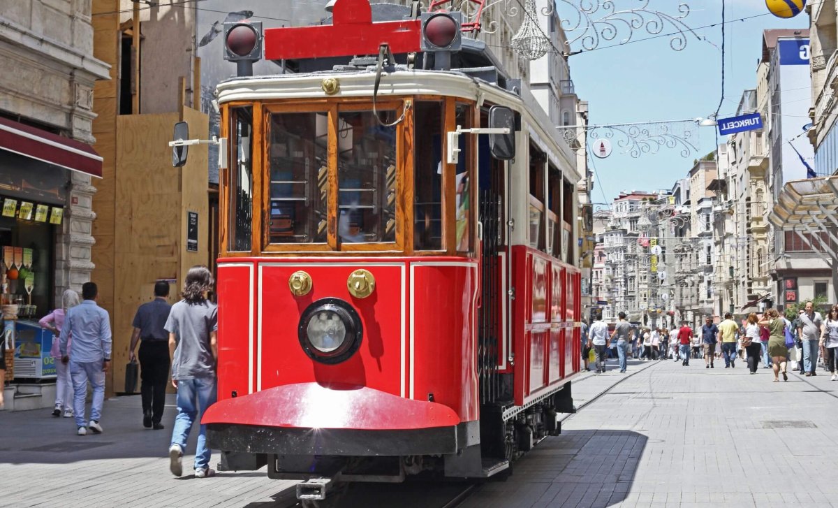 Tramvaj v Istanbulu