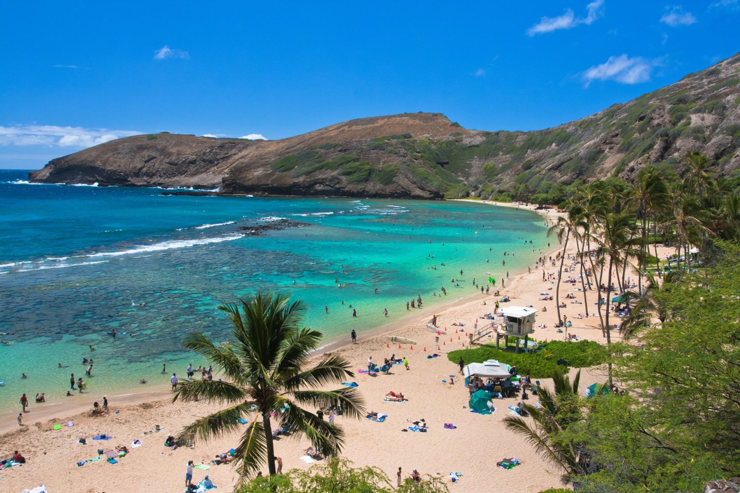 Hanauma Bay Honolulu Havajské ostrovy