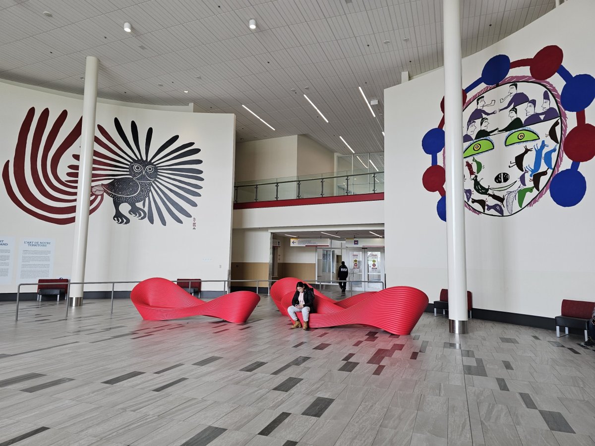 Veřejná část letiště Iqaluit