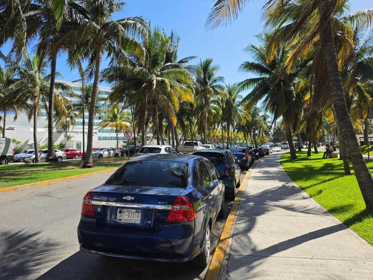 Parkování v Punta Cancún