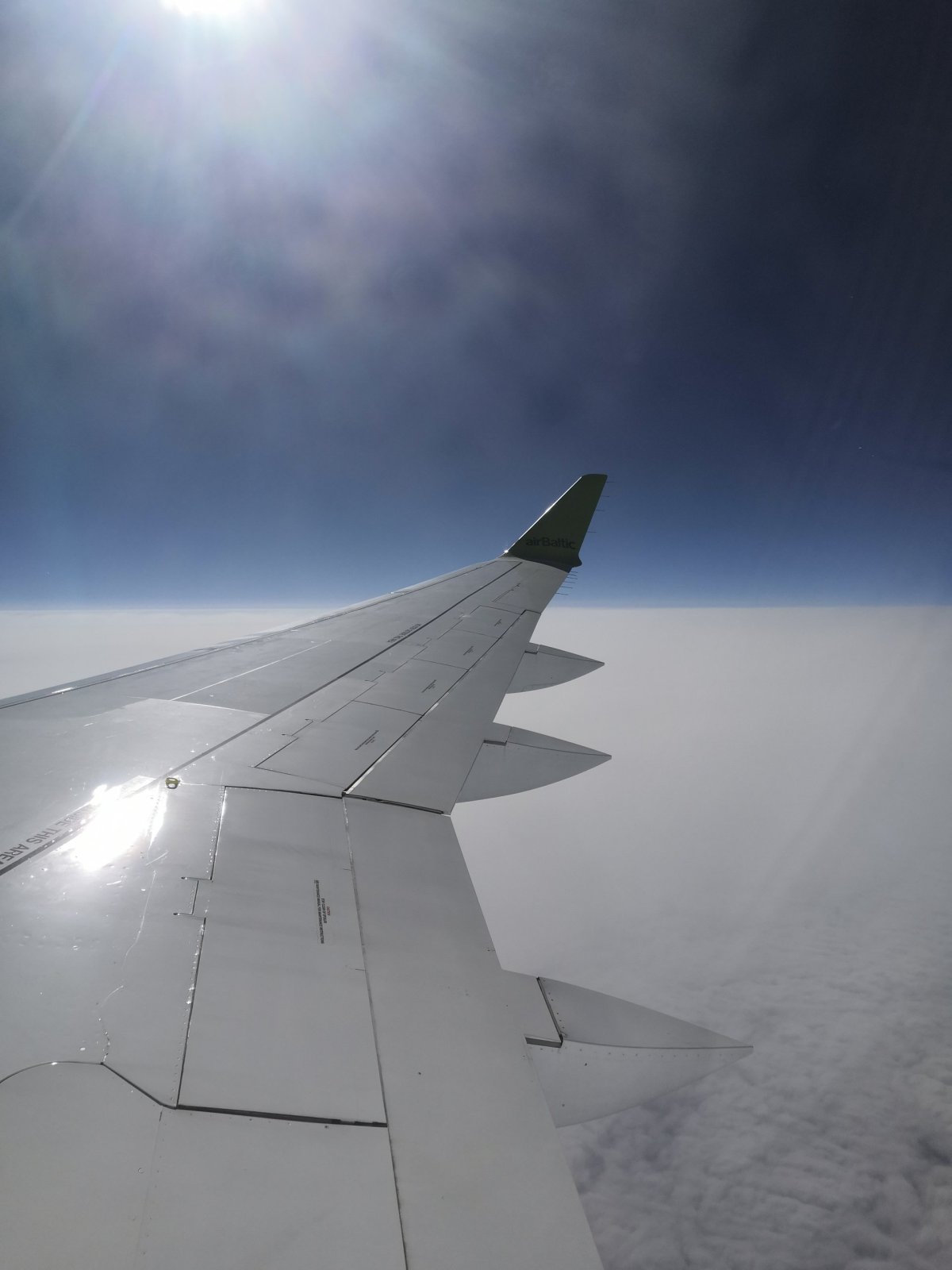 Oblačnost nad Polskem