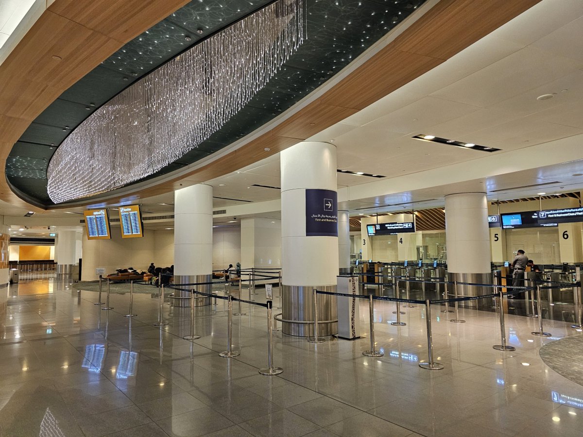 Bezpečnostní kontrola k přestupním letům