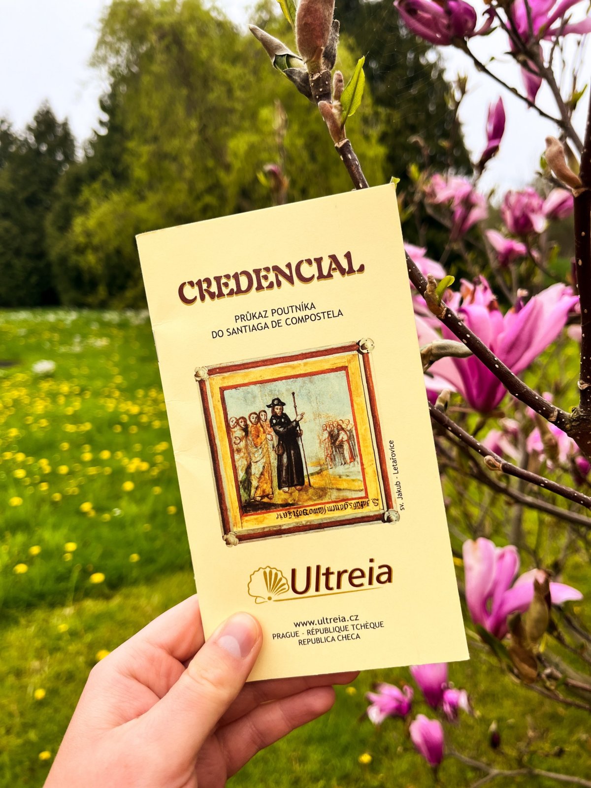 Credencial - průkaz každého poutníka