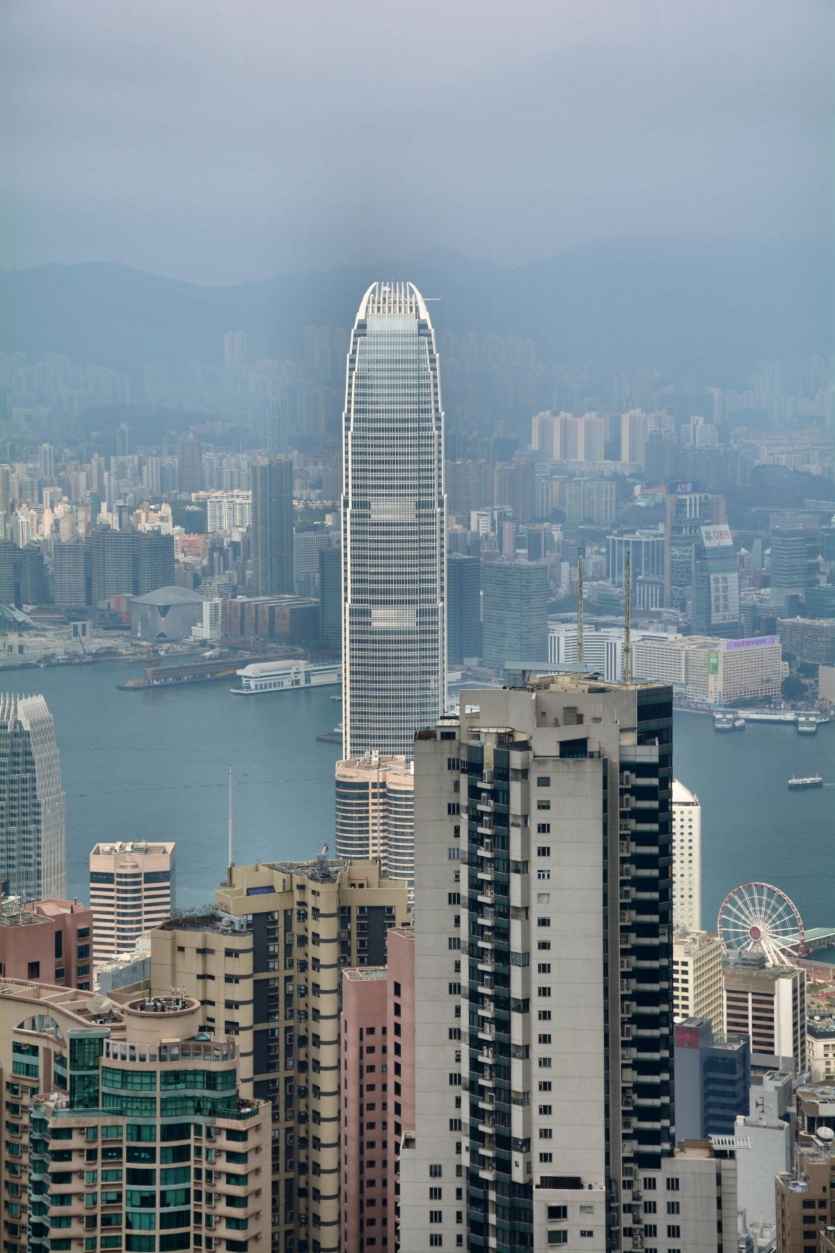 Výhled z Victoria Peak 