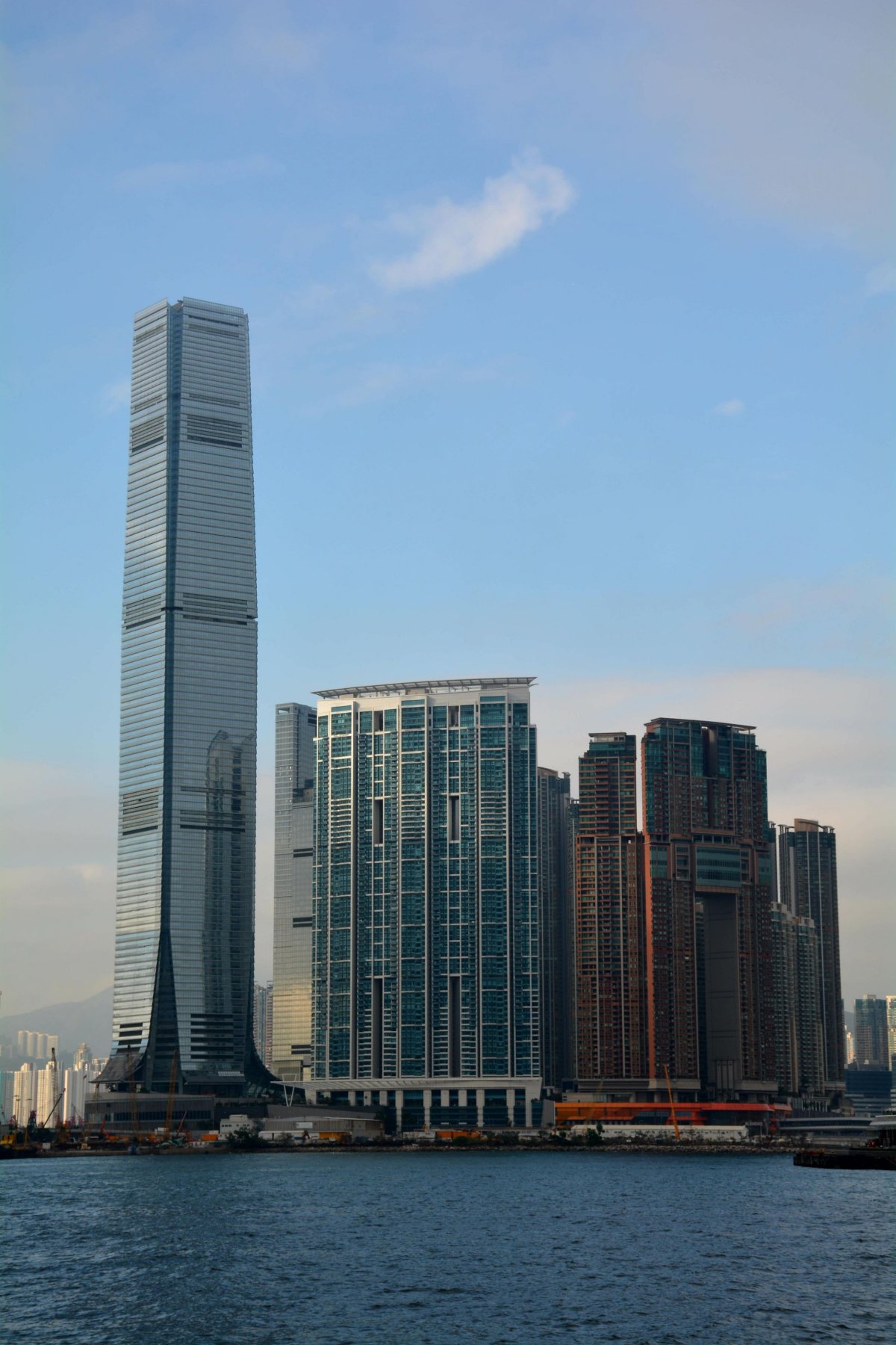 ICC nejvyšší budova v Hong Kongu 