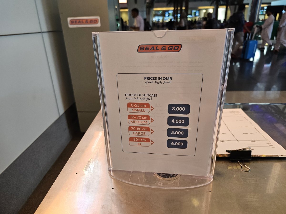 Ceny obalování zavazadel