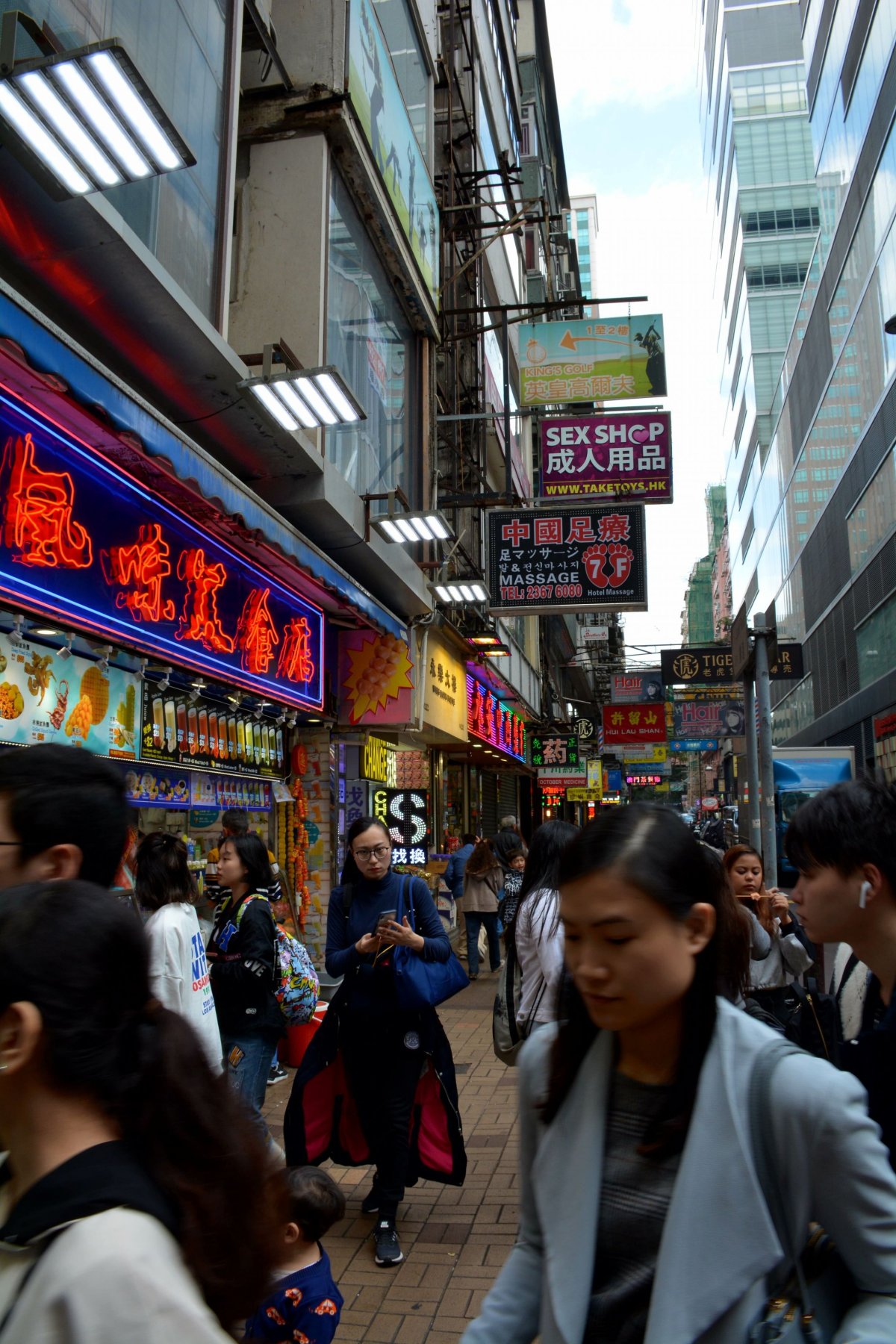 Naše Lock road po ránu 