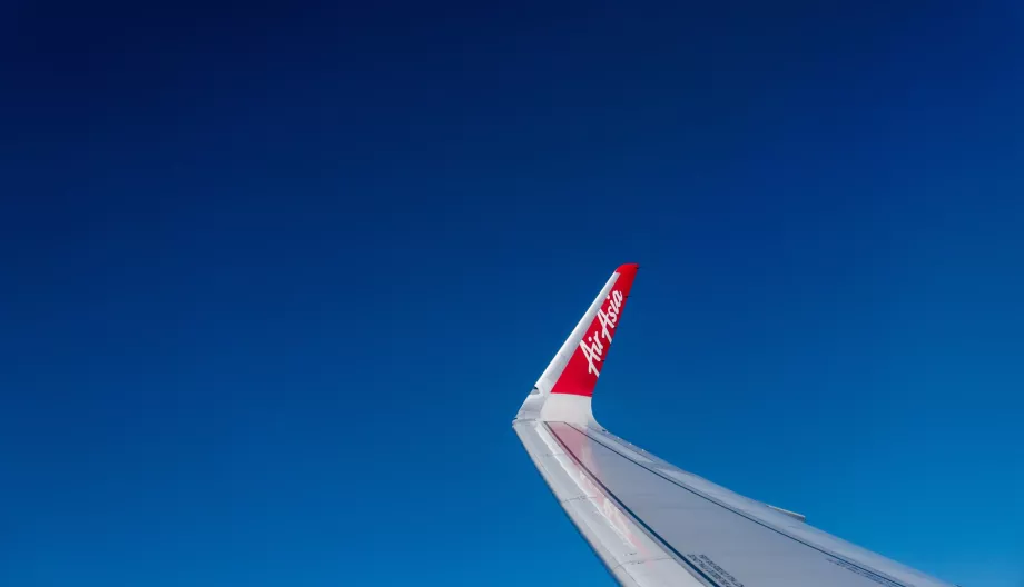 AirAsia křídlo