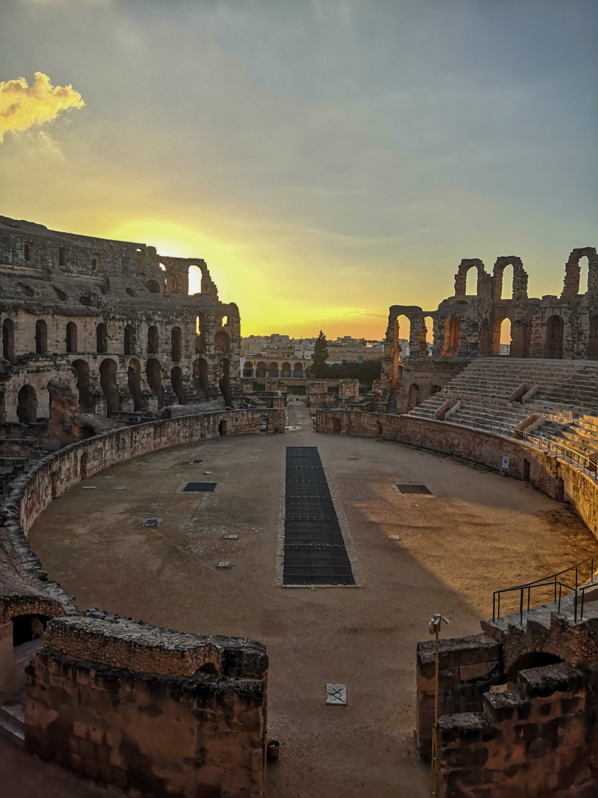 Údajně dosud nejzachovalejší římský amfiteátr - El Jem