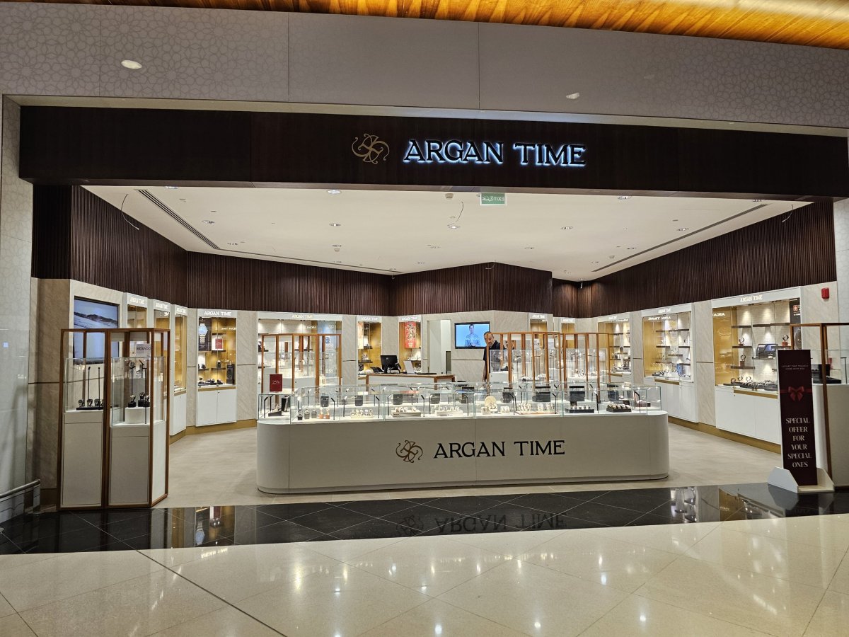 Šperky a hodinky, tranzitní zóna