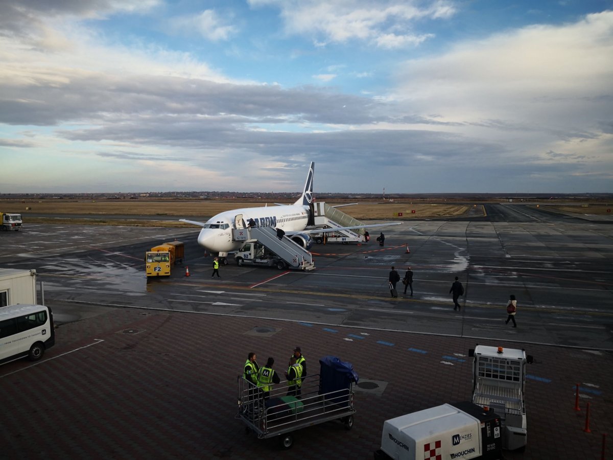 Před odletem z Temešváru