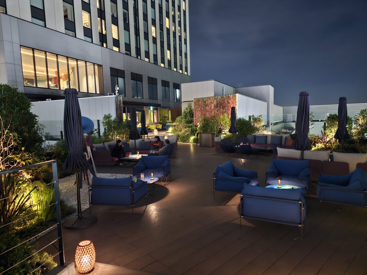 Venkovní terasa restaurace Gallery 11