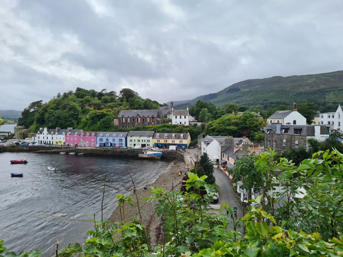 Hlavní promenáda v Portree