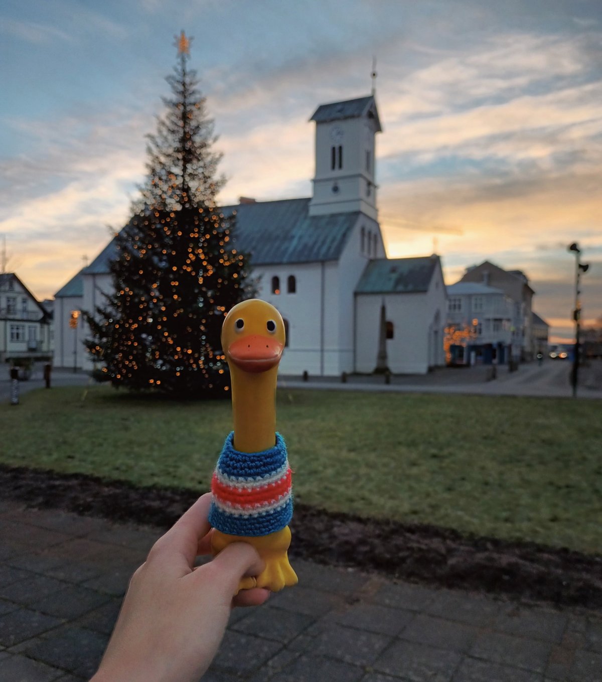 Vánoční atmosféra v Reykjavíku