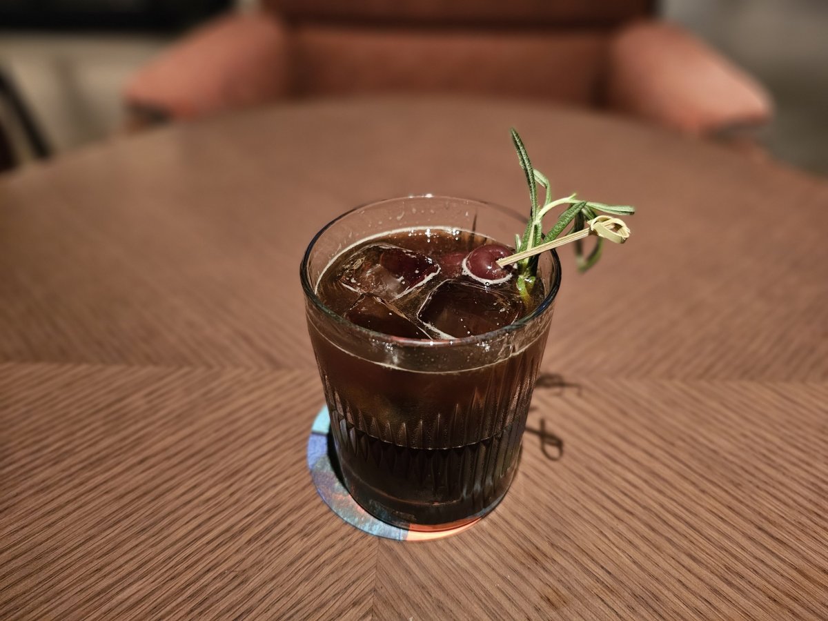 Koktejl v restauraci Gallery 11