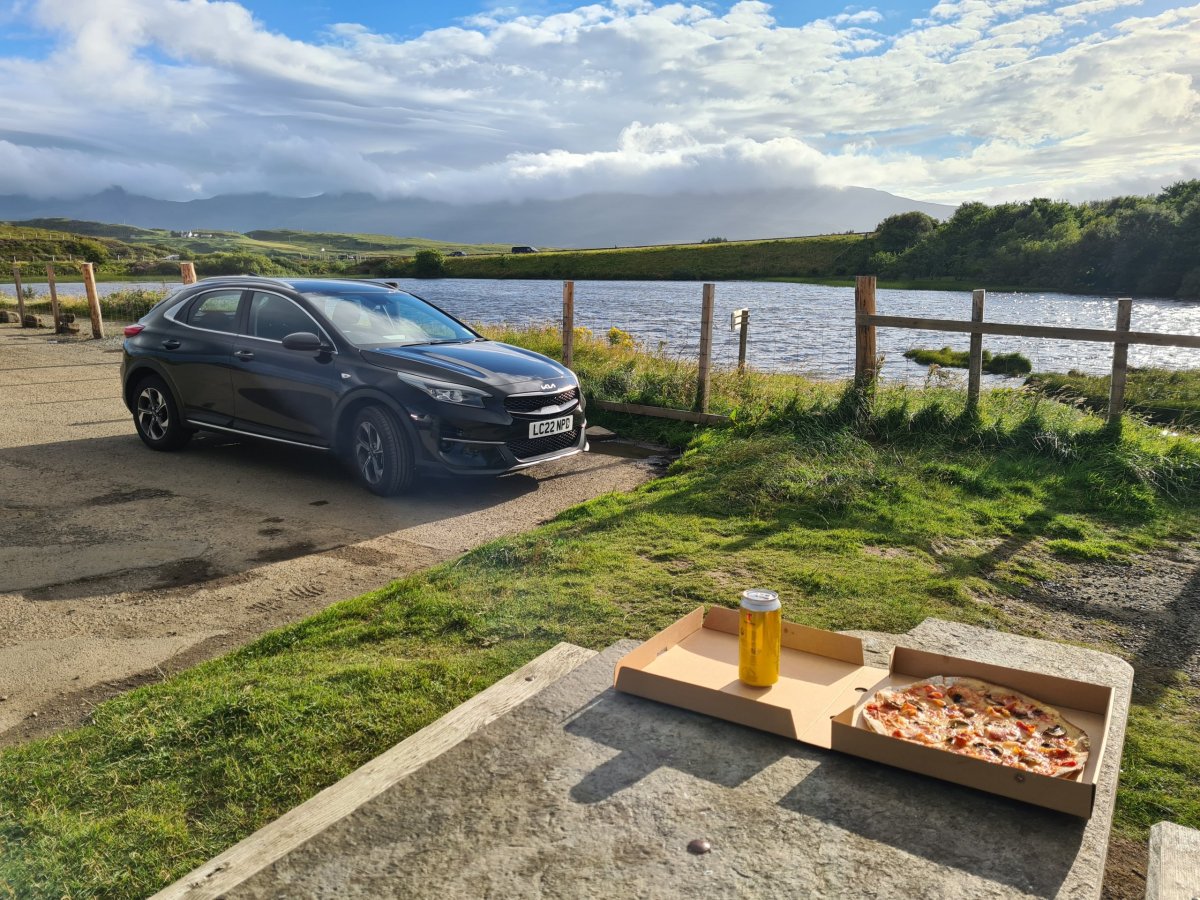 Pizza z Portree & Výhled