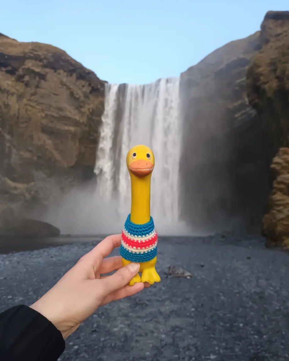 Skógafoss mi učaroval