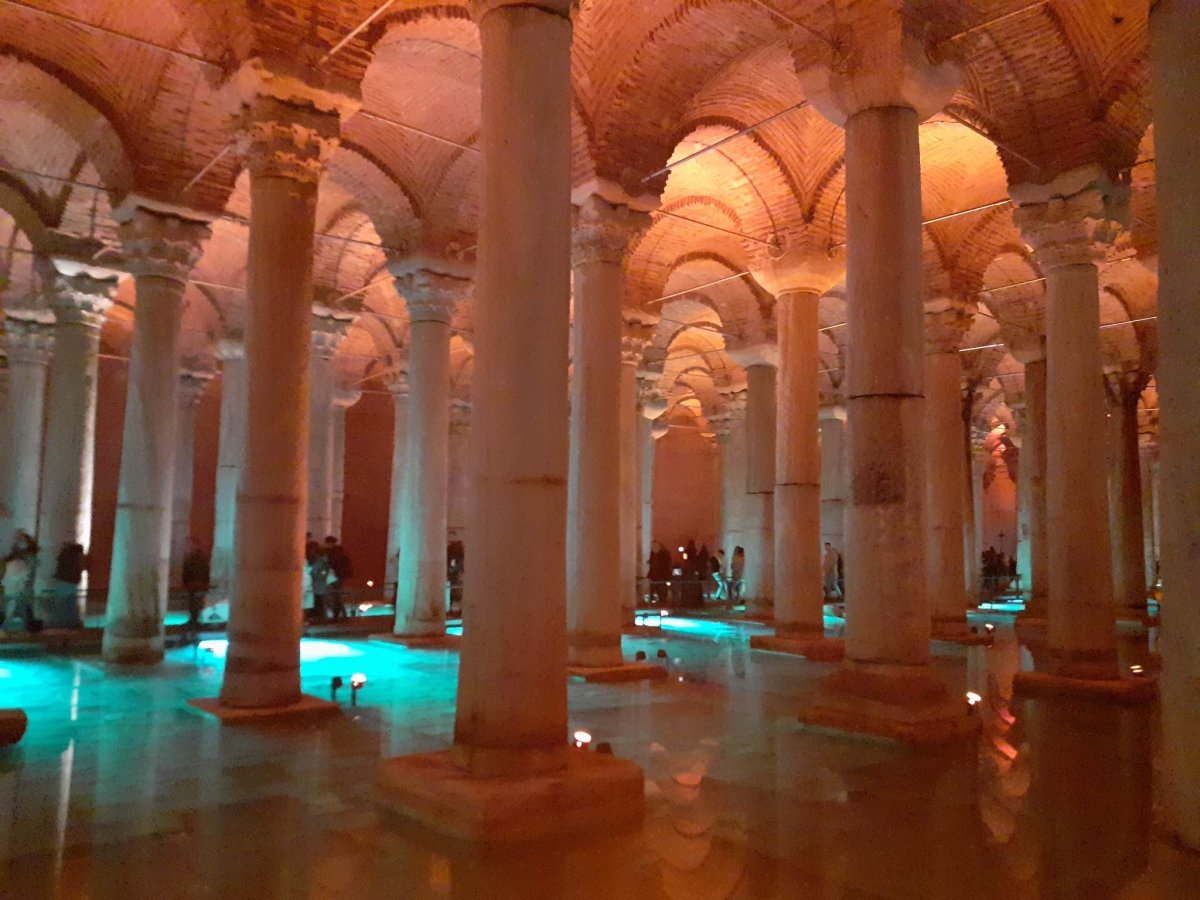 podvodní cisterna Yerebatan