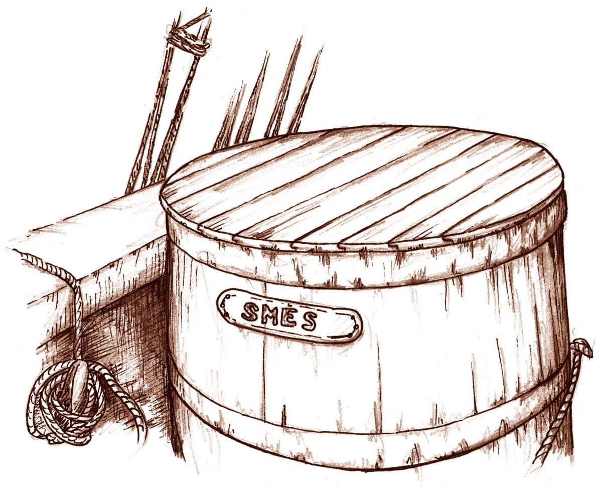 Třídění odpadu na lodi