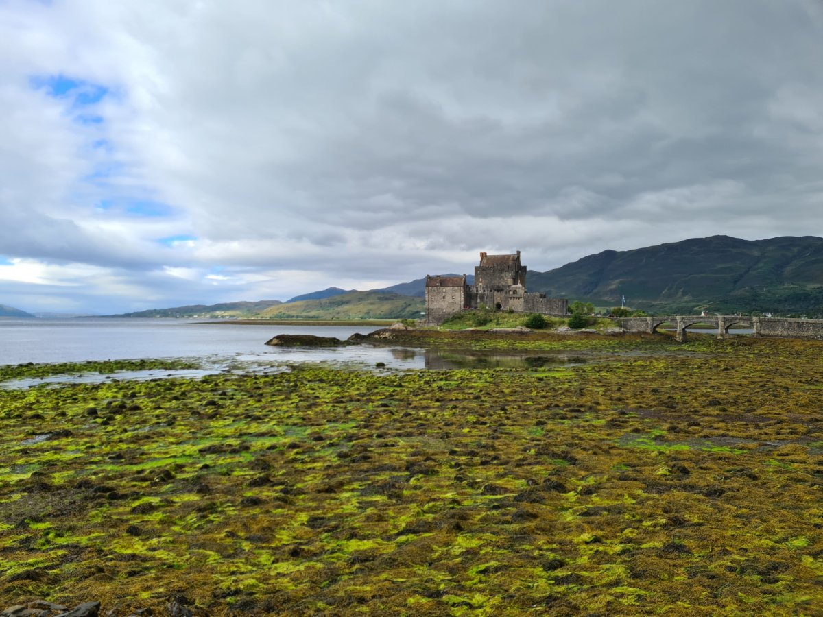 Cesta k hradu z parkoviště