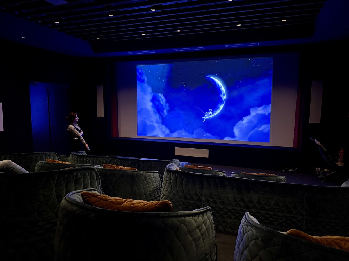 Promítání filmu na přání