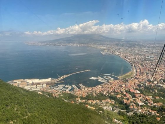 Lanovkou na Monte Faito