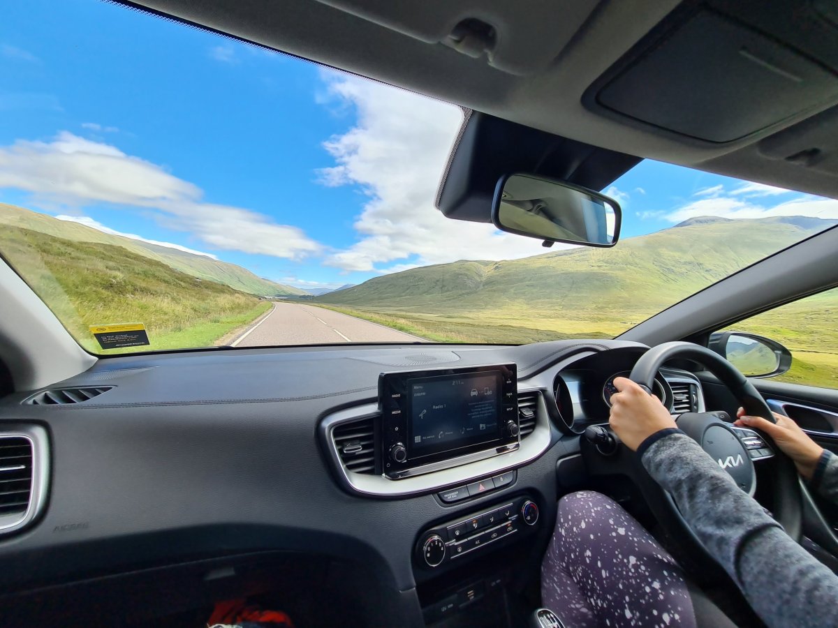 Jakmile opustíte Skye, mraky se protrhají