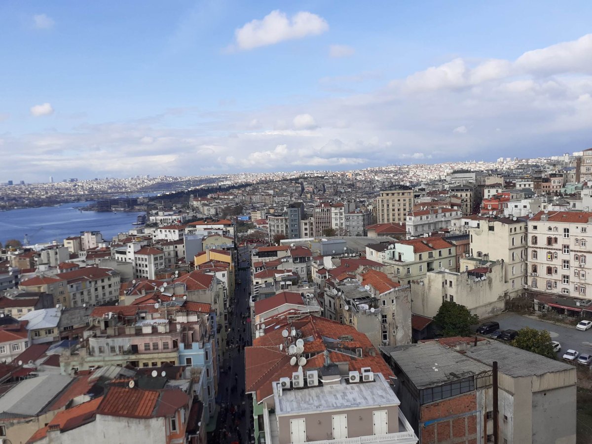 výhledy na město byly kouzelné 