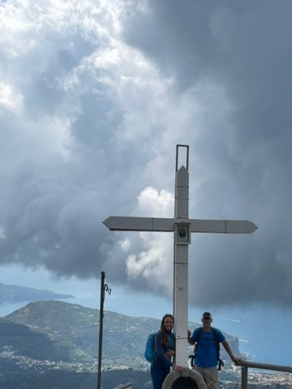 Cesta přes Sorrentský poloostrov