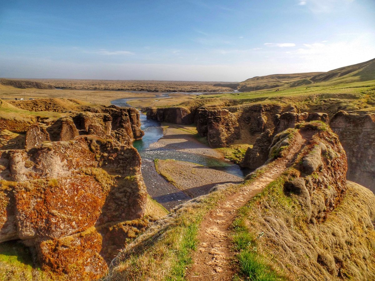 Údolí Fjadrárgljúfur