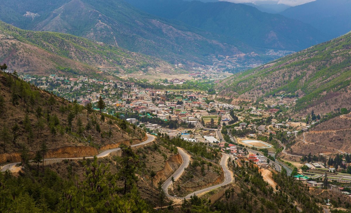Silnice Thimphu