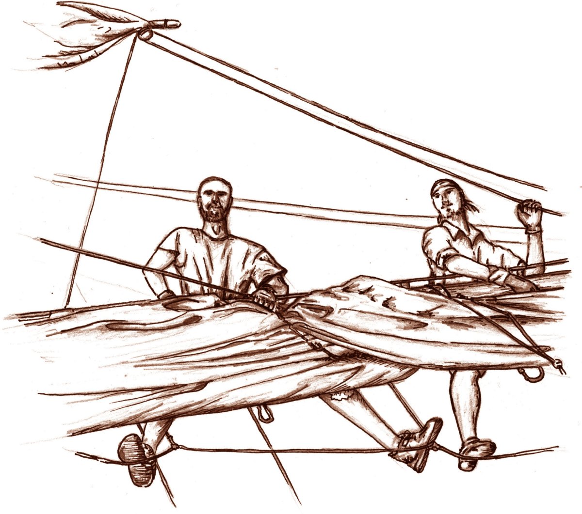 Gasketování plachet