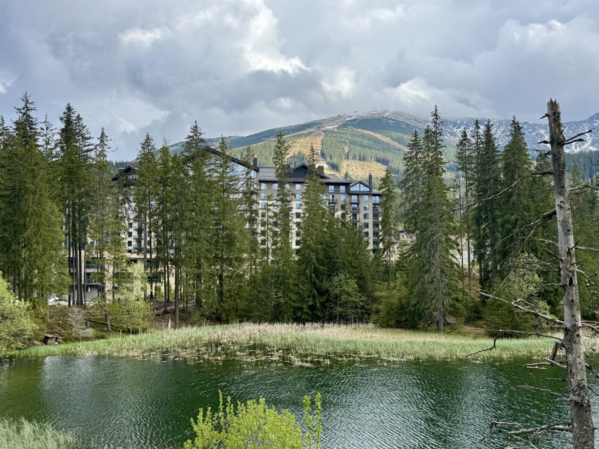 Vrbické pleso a Swissotel Damian Jasna
