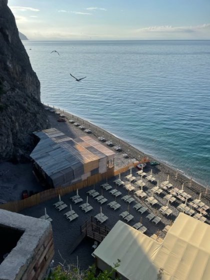 Naše soukromá pláž v Lone