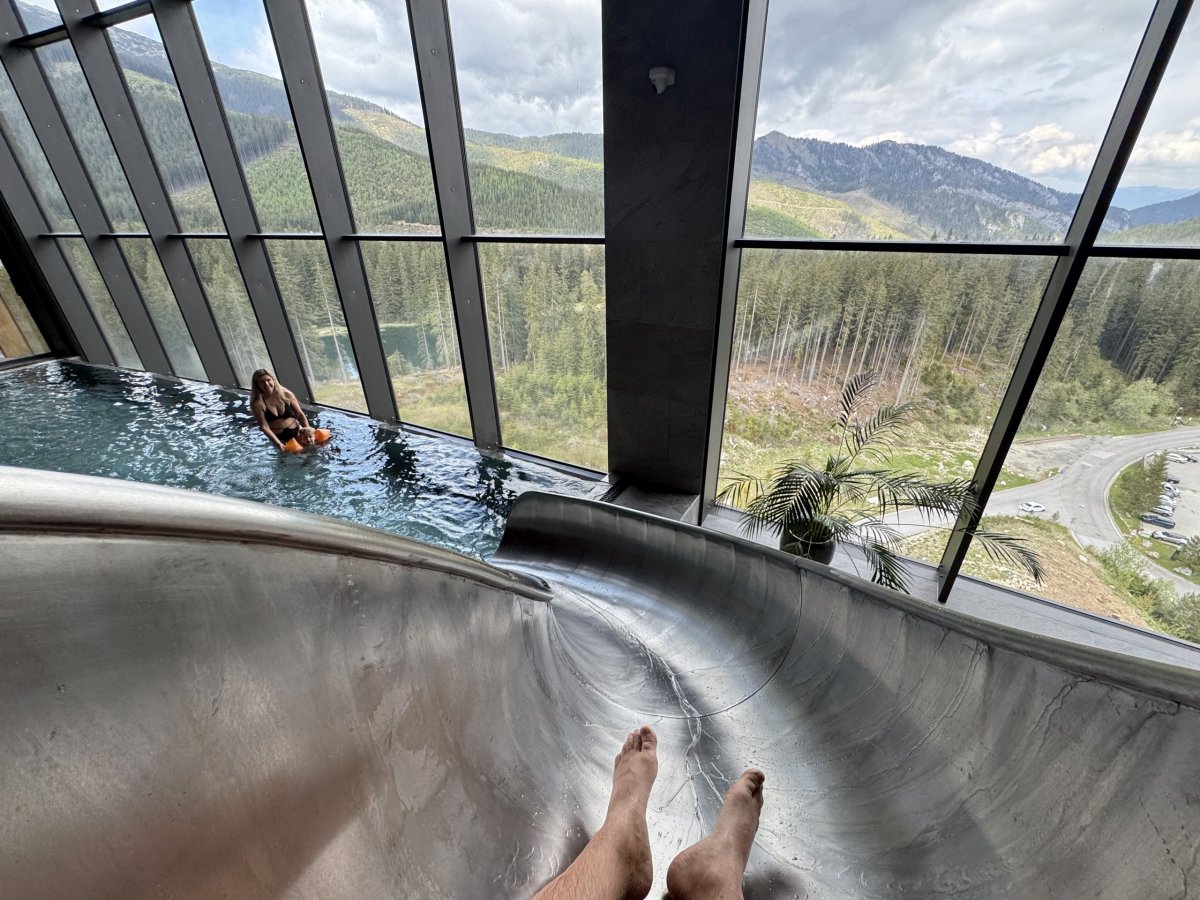 Tobogán je nejen pro děti