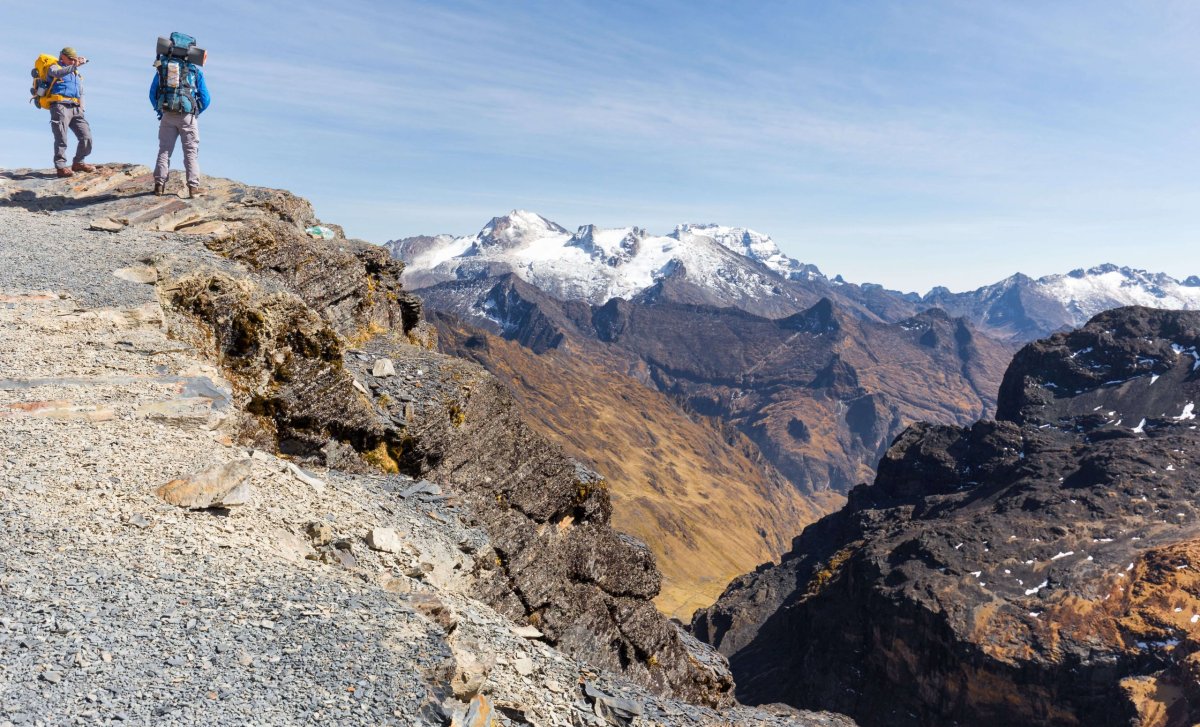 Hiking v Bolívii