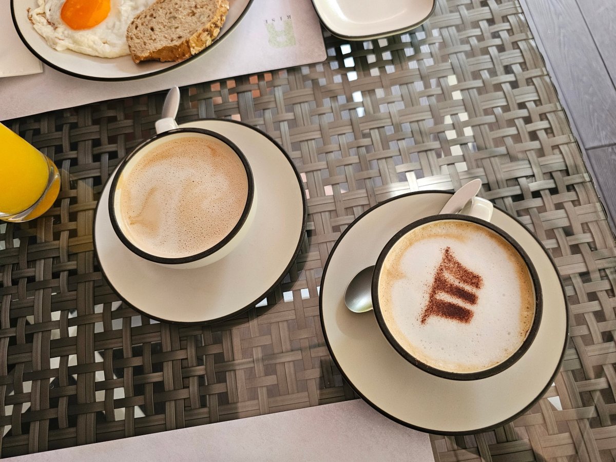 Snídaně v restauraci Rise