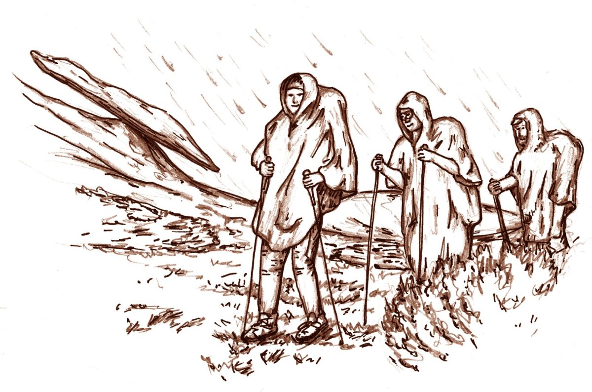 Putování v děšti