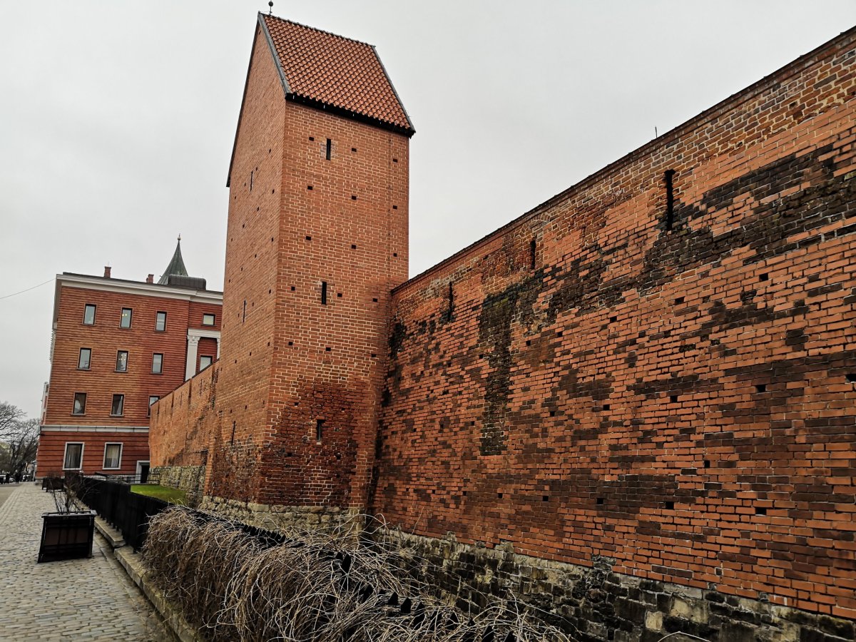 Zbytky hradeb Starého města