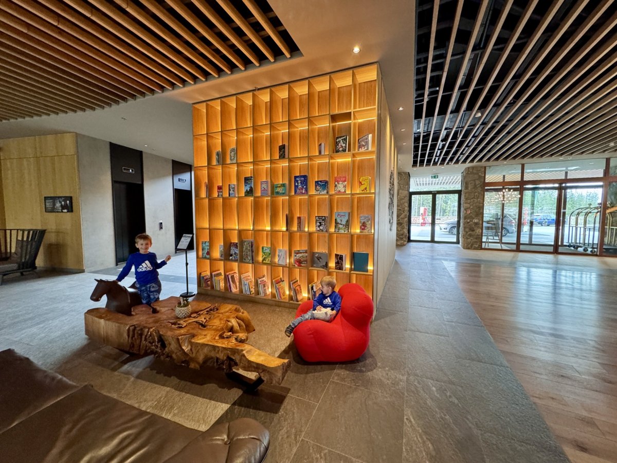 Dětský koutek v lobby