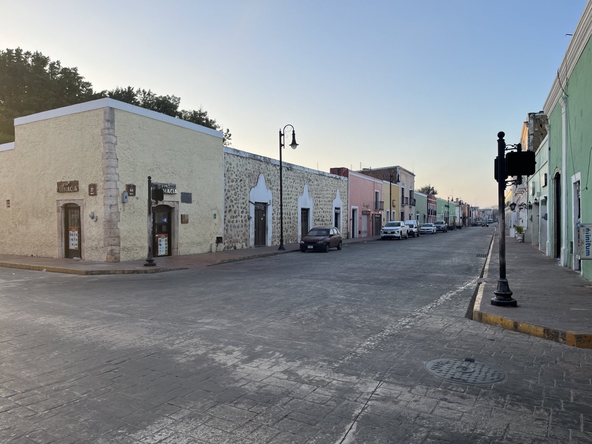 Uličky ve Valladolidu