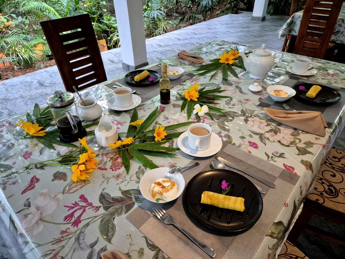 Snídaně v Heaven in Satinwoods