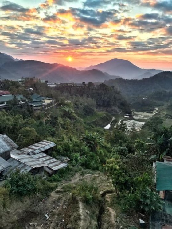 svítání v Banaue... ♥