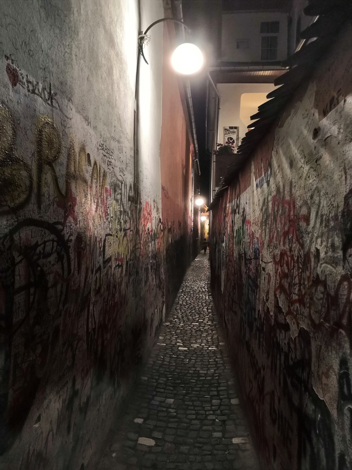 Ulička Strada Sforii