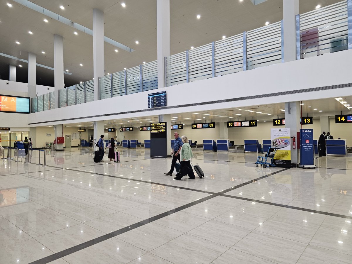 Odletová hala terminálu 3