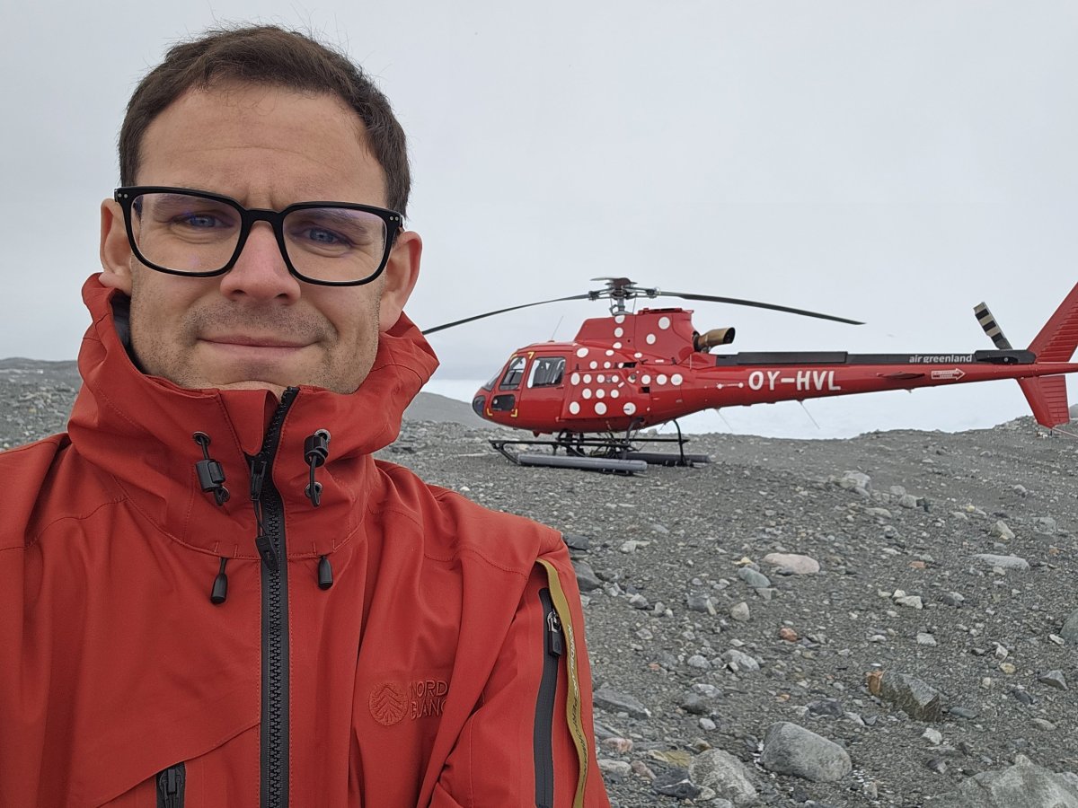 Kryštof s vrtulníkem